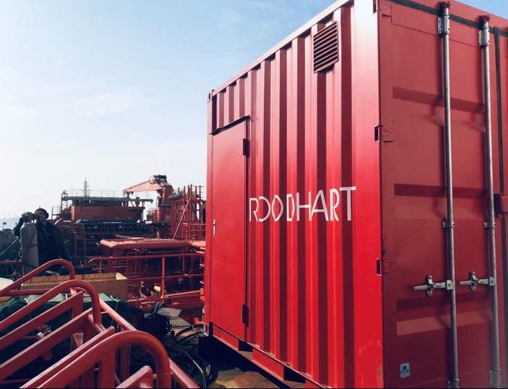 Containerized ballast water treatment system Nordic Lynx